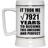 89th Birthday Took Square Root of 7921 Years To Awesome - Beer Stein