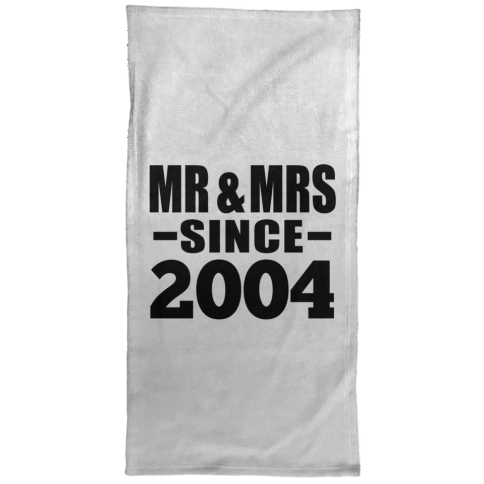 20th Anniversary Mr & Mrs Since 2004 - Hand Towel