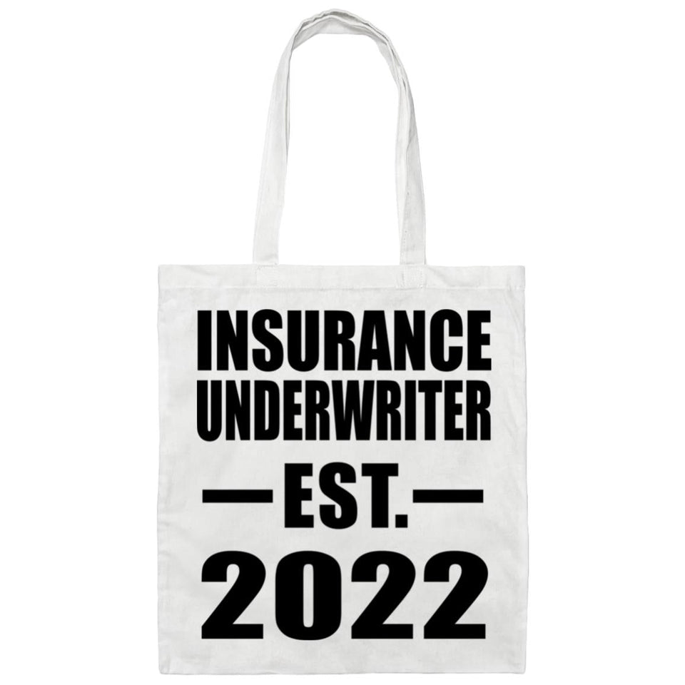 Insurance Underwriter Established EST. 2022 - Tote Bag White