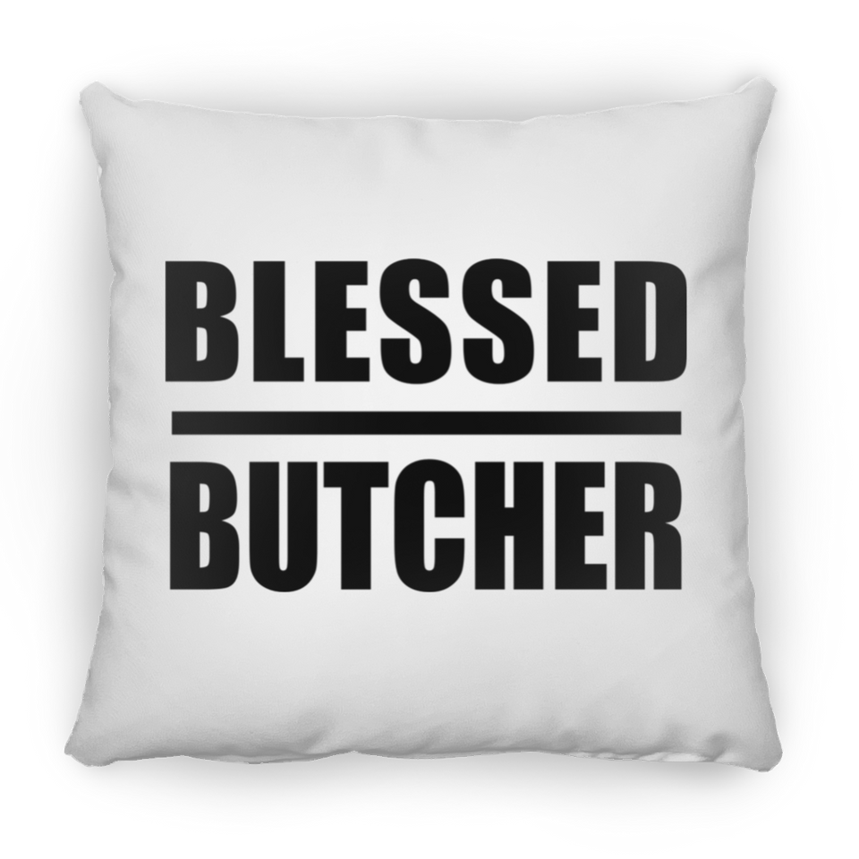 Blessed Butcher - Throw Pillow