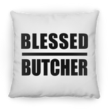 Blessed Butcher - Throw Pillow