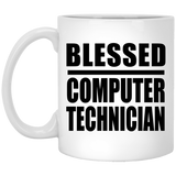 Blessed Computer Technician - 11oz Coffee Mug
