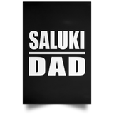 Saluki Dad - Poster Portrait