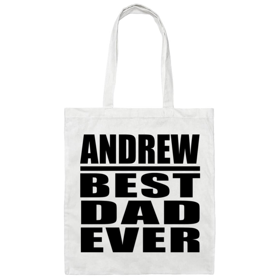 Andrew Best Dad Ever - Tote Bag White