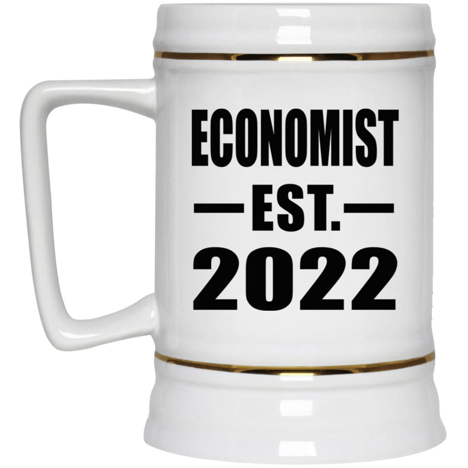 Economist Established EST. 2022 - Beer Stein