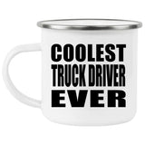 Coolest Truck Driver Ever - 12oz Camping Mug