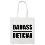 Badass Dietician - Tote Bag White