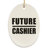 Future Cashier - Oval Ornament