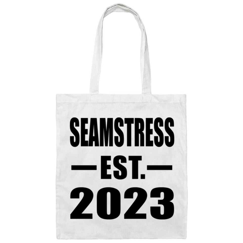 Seamstress Established EST. 2023 - Tote Bag White
