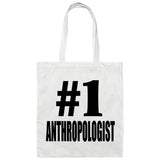 Number One #1 Anthropologist - Tote Bag White