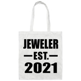 Jeweler Established EST. 2021 - Tote Bag White