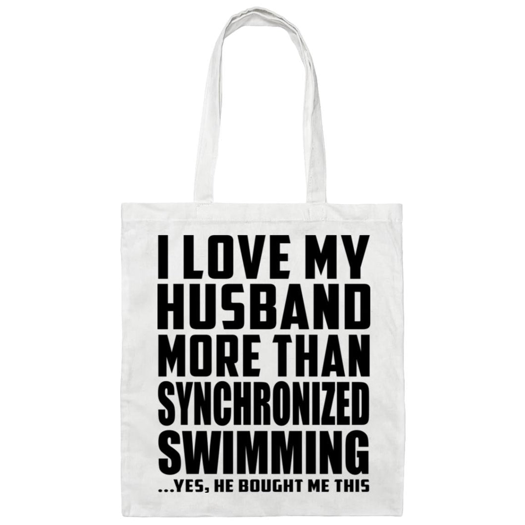 I Love My Husband More Than Synchronized Swimming - Tote Bag White