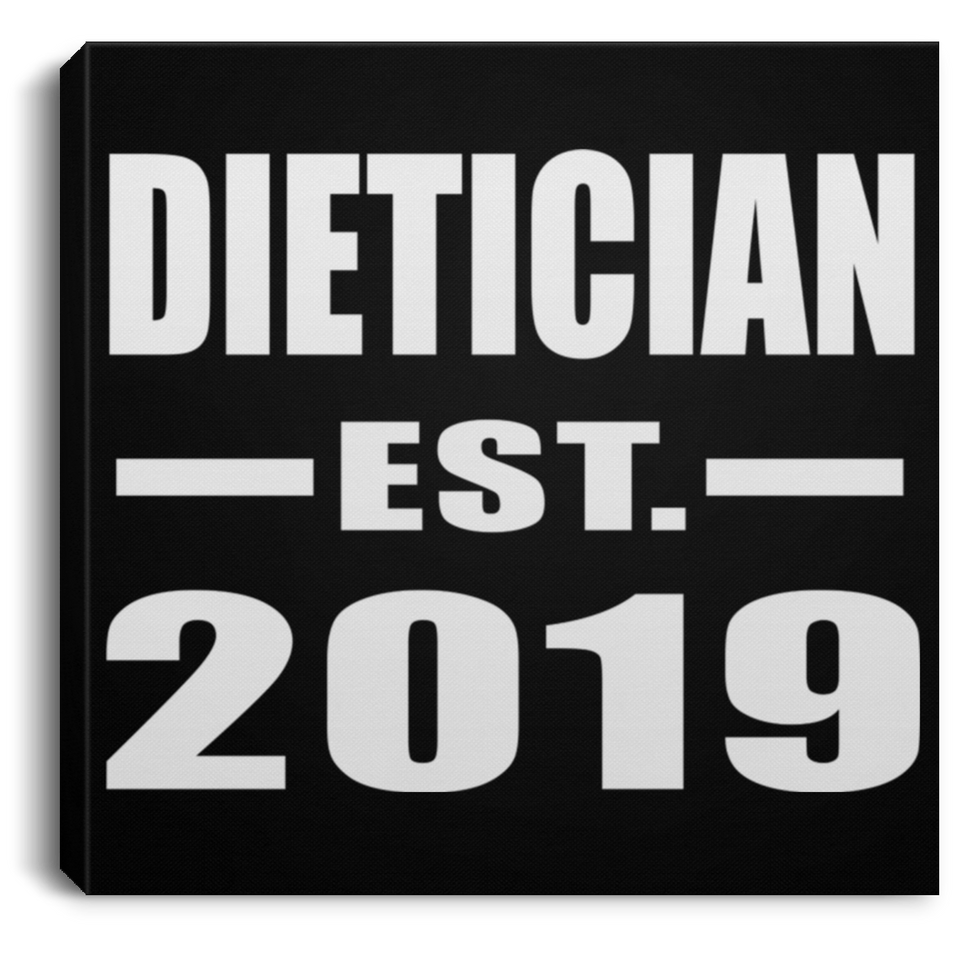 Dietician Established EST. 2019 - Canvas Square
