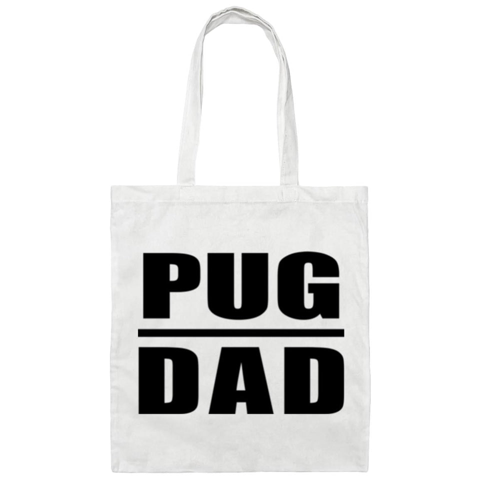 Pug Dad - Tote Bag White