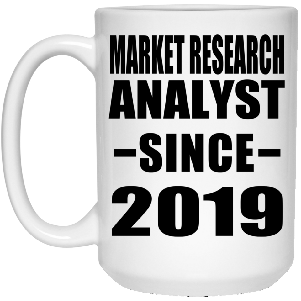 Market Research Analyst Since 2019 - 15oz Coffee Mug