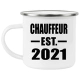 Chauffeur Established EST. 2021 - 12oz Camping Mug
