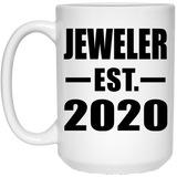 Jeweler Established EST. 2020 - 15oz Coffee Mug