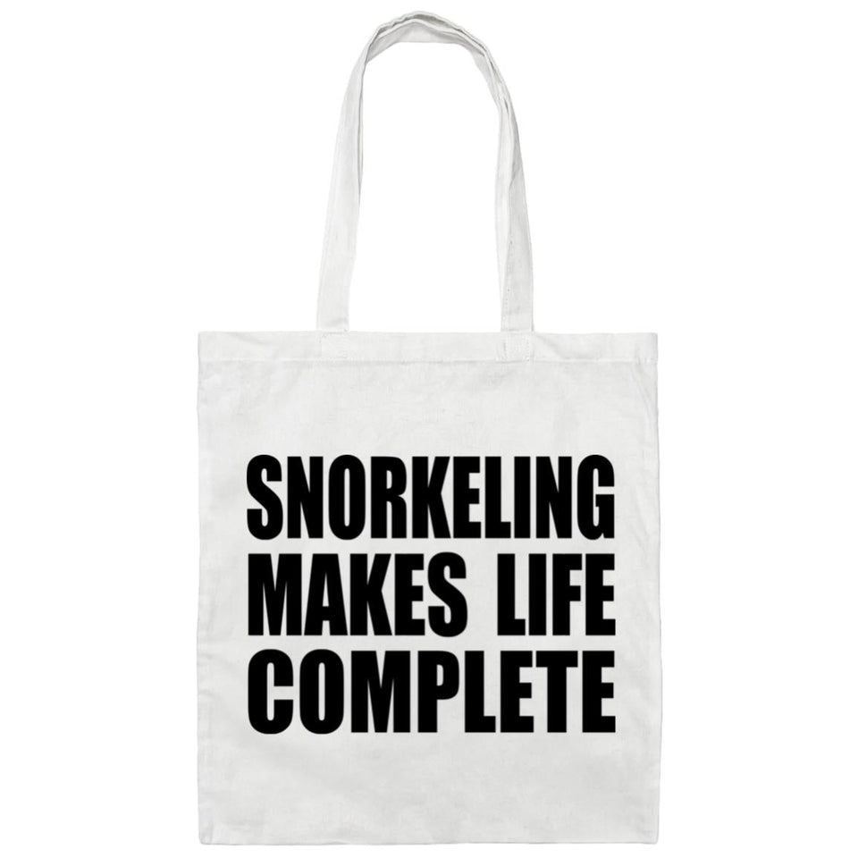 Snorkeling Makes Life Complete - Tote Bag White