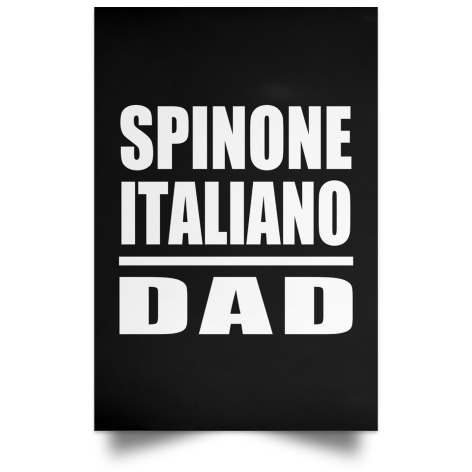 Spinone Italiano Dad - Poster Portrait