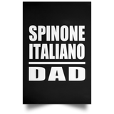 Spinone Italiano Dad - Poster Portrait