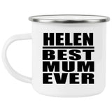 Helen Best Mum Ever - 12oz Camping Mug