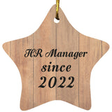 HR Manager Since 2022 - Star Ornament C