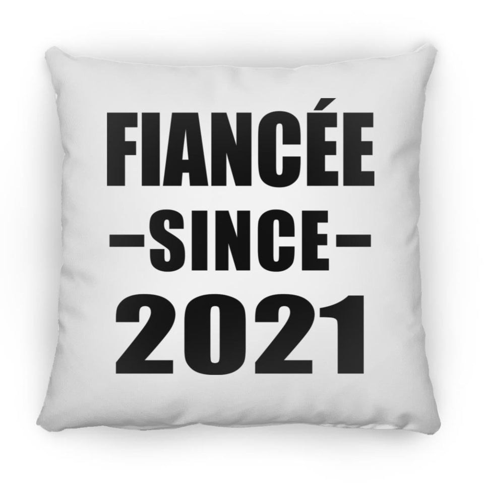 Fiancee Since 2021 - Throw Pillow