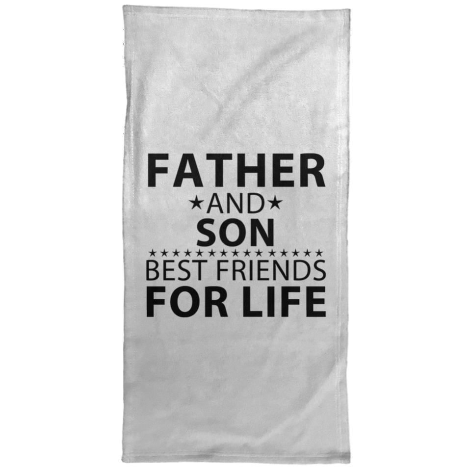 Father and Son, Best Friends For Life - Hand Towel