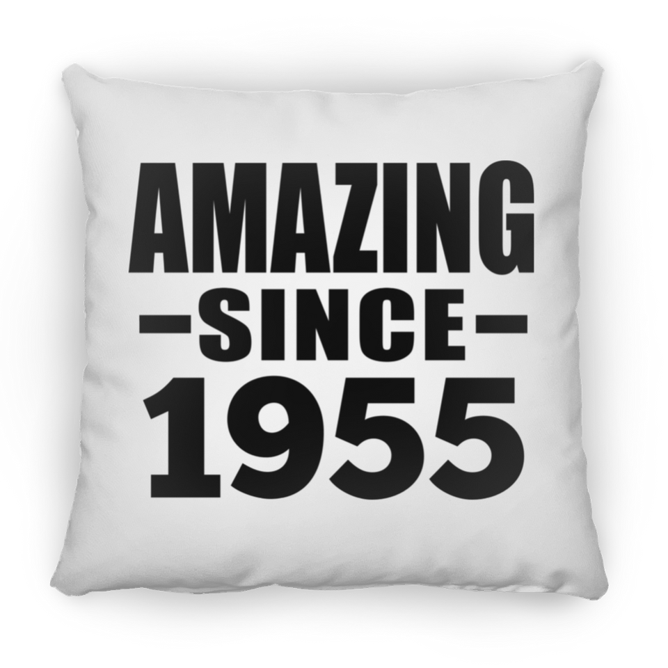 69th Birthday Amazing Since 1955 - Throw Pillow