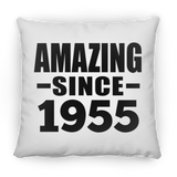 69th Birthday Amazing Since 1955 - Throw Pillow