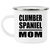 Clumber Spaniel Mom - 12oz Camping Mug