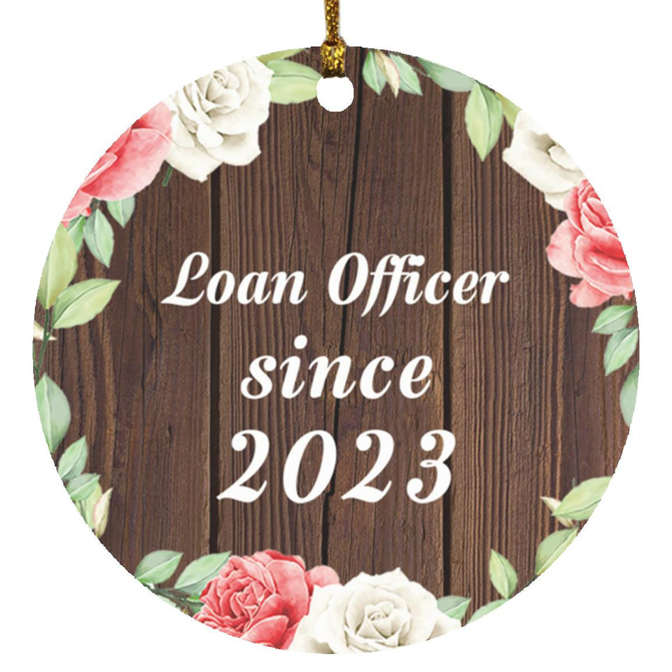 Loan Officer Since 2023 - Circle Ornament A