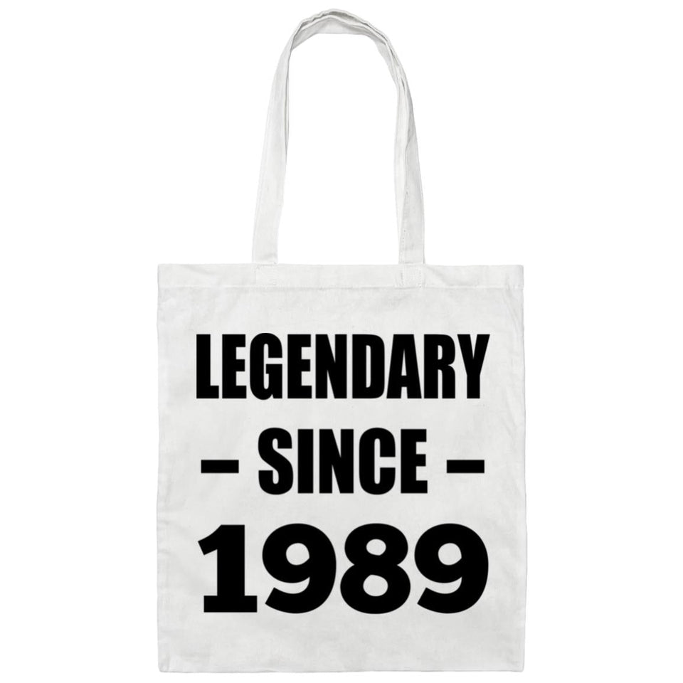 35th Birthday Legendary Since 1989 - Tote Bag White