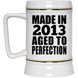 11th Birthday Made In 2013 Aged to Perfection - Beer Stein
