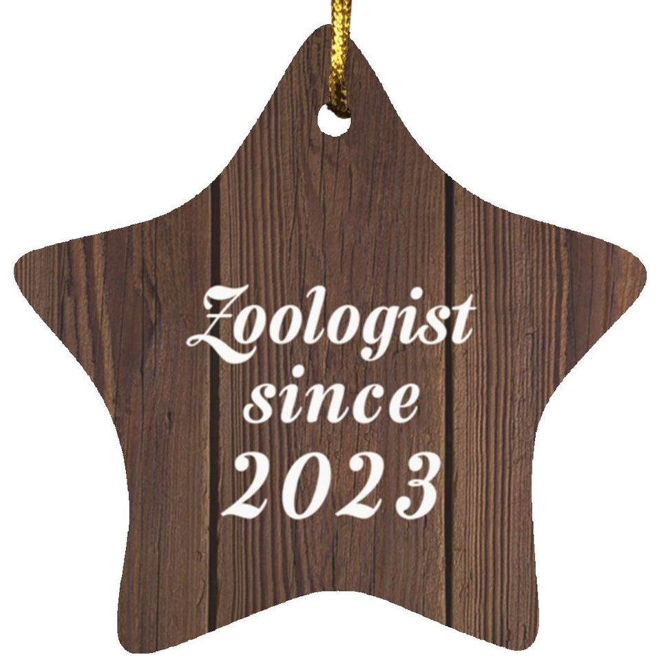 Zoologist Since 2023 - Star Ornament D