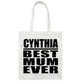 Cynthia Best Mum Ever - Tote Bag White