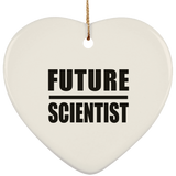 Future Scientist - Heart Ornament