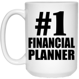 Number One #1 Financial Planner - 15 Oz Coffee Mug