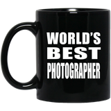 World's Best Photographer - 11 Oz Coffee Mug Black
