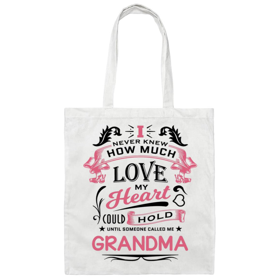 How Much Love Could Hold Until Called Me Grandma - Tote Bag White