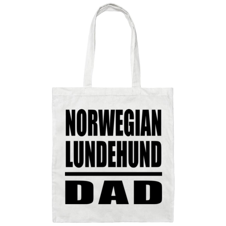 Norwegian Lundehund Dad - Tote Bag White