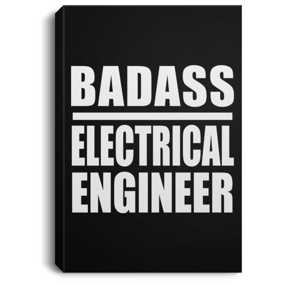 Badass Electrical Engineer - Canvas Portrait