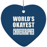 World's Okayest Choreographer - Heart Ornament