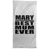 Mary Best Mum Ever - Hand Towel