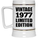 47th Birthday Vintage 1977 Limited Edition - Beer Stein
