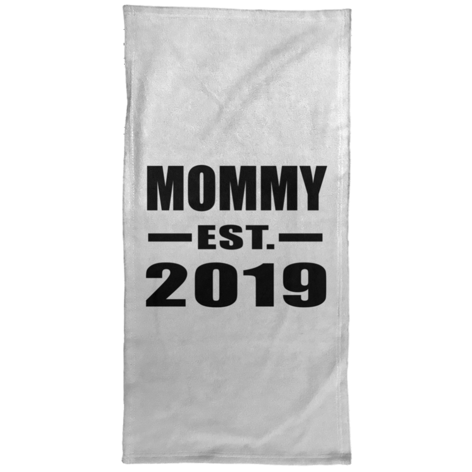 Mommy Established EST. 2019 - Hand Towel