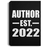 Author Established EST. 2022 - Canvas Portrait