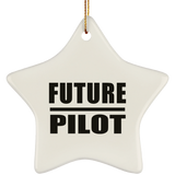 Future Pilot - Star Ornament