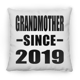 Grandmother Since 2019 - Throw Pillow