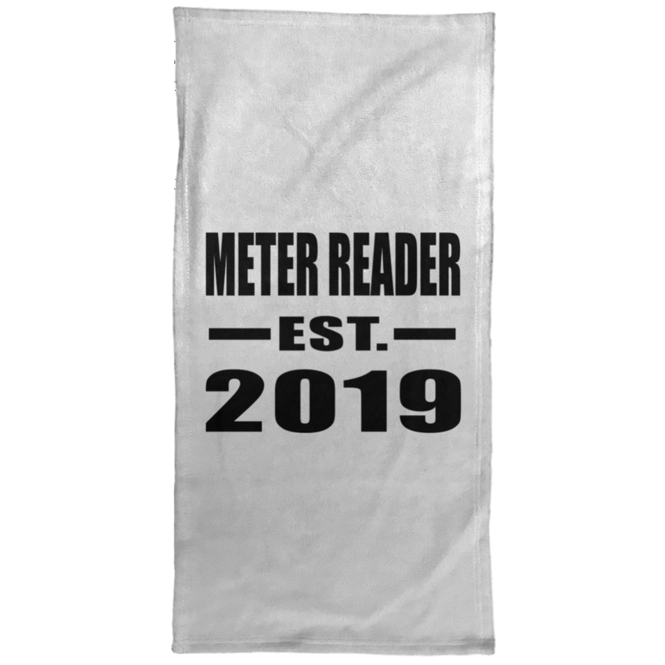 Meter Reader Established EST. 2019 - Hand Towel